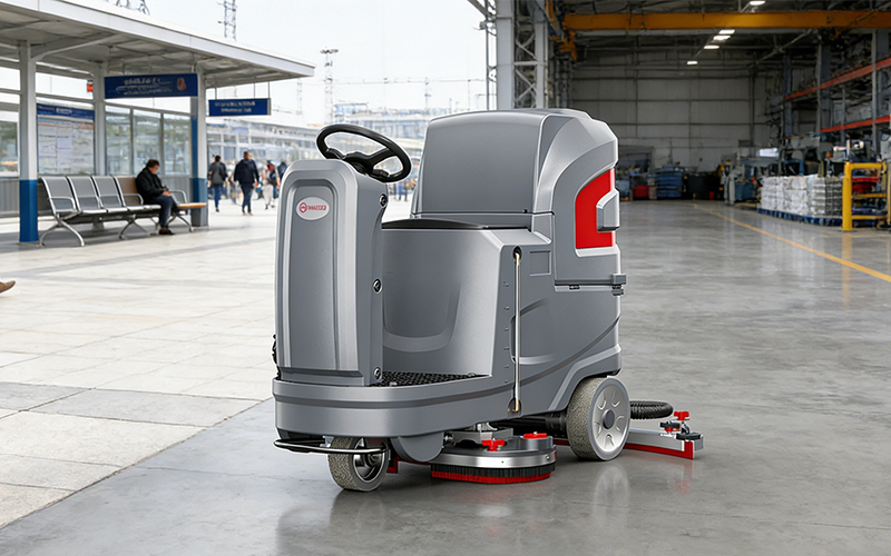 5000㎡以上特大型駕駛式工業洗地機