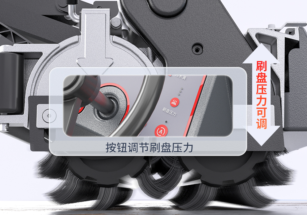 三檔可調對地壓力