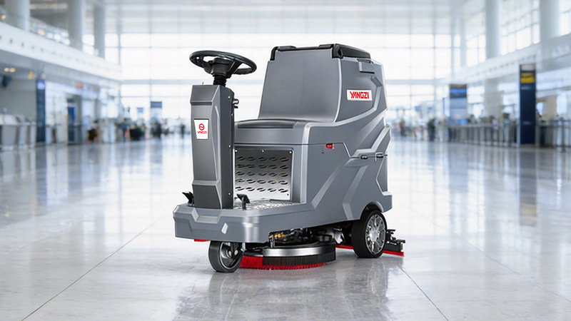 江西冠銳汽車科技有限公司引入揚子X5E，7000平工廠地坪清潔全面提速