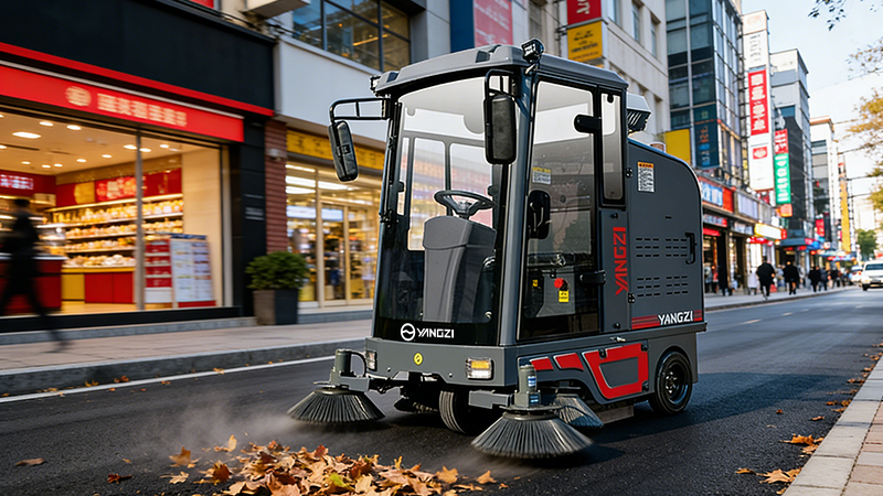 南京埃斯頓引入揚(yáng)子鋰電掃地機(jī)，開啟廠區(qū)綠色清潔新篇章