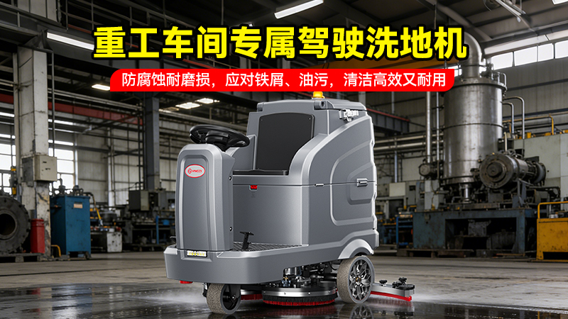 從“人拉肩扛”到“駕駛式清潔”：揚(yáng)子YZ-X7C如何重新定義工廠與商超的地面管理