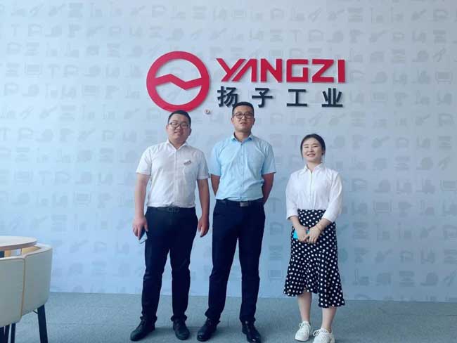 恭祝:丁總成功簽約山東青島揚(yáng)子總代理